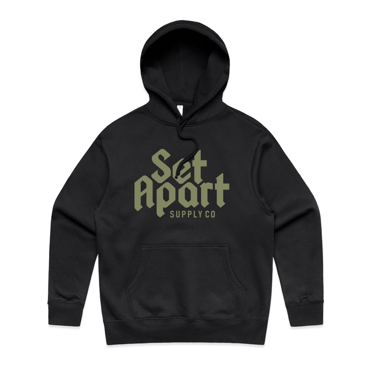 Pray Without Ceasing - Black Heavyweight / Oversized Hoodie