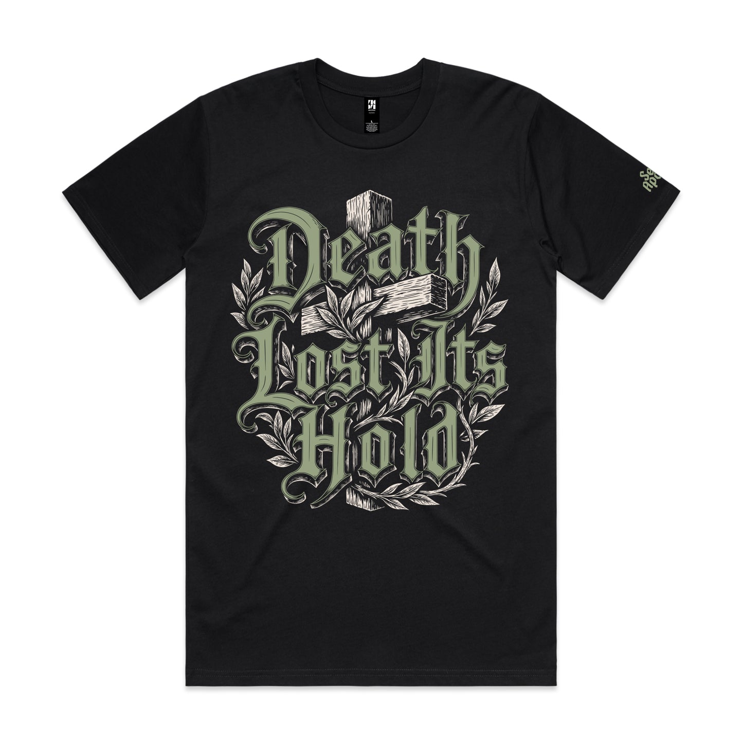 Death Lost Its Hold - Black Heavyweight Tee