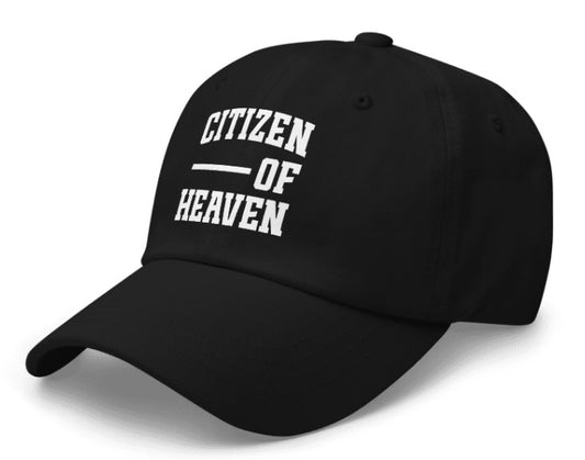 Citizen Of Heaven Black Dad Hat