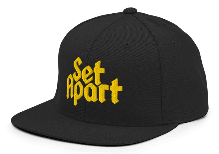 Classic Logo Yellow on Black Snapback