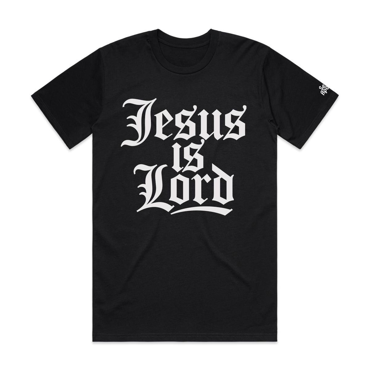 Jesus Is Lord - Black Heavyweight Tee