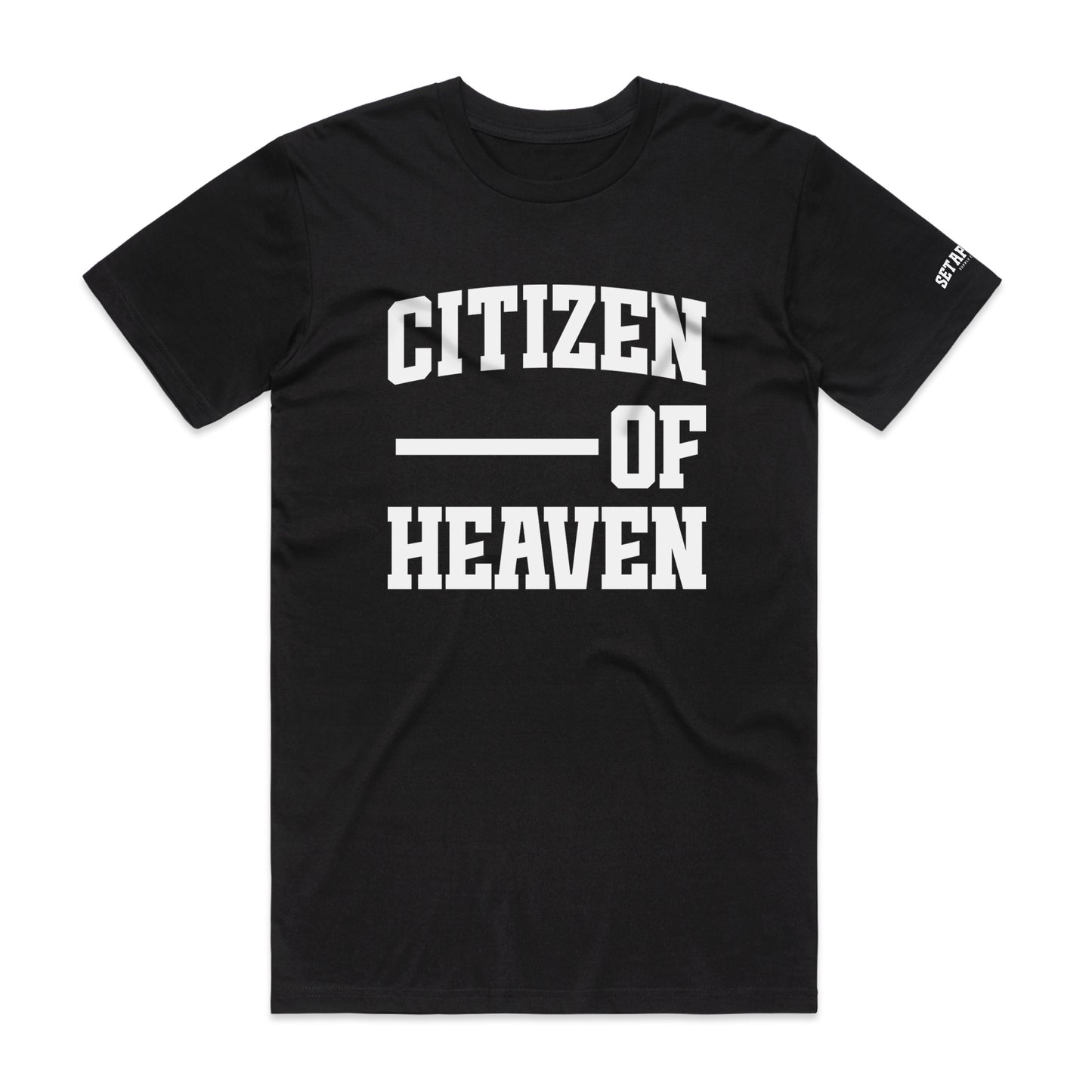 Citizen Of Heaven - Black Heavyweight Tee