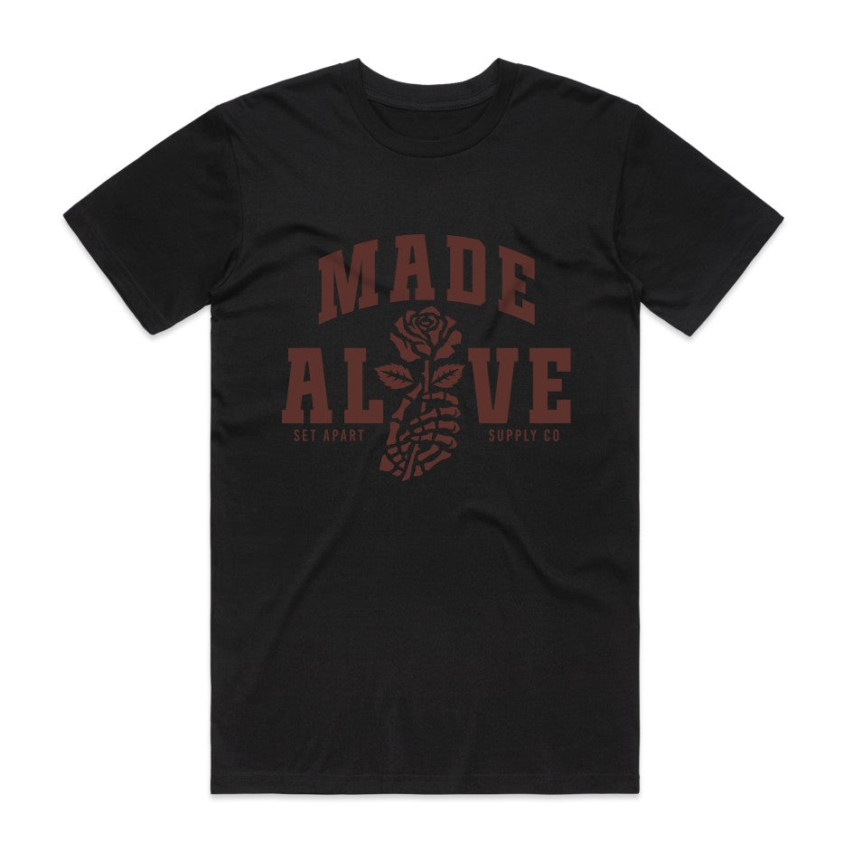 Made Alive - Black Heavyweight Tee