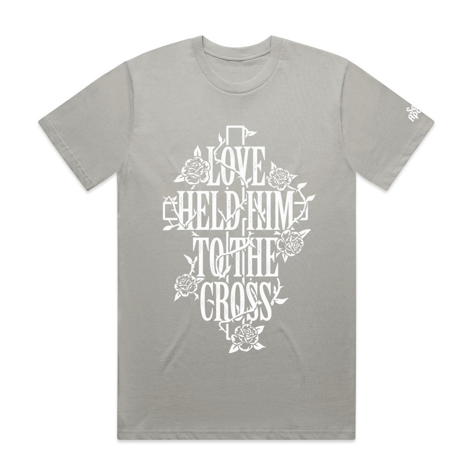 Love Held - Light Grey Tee