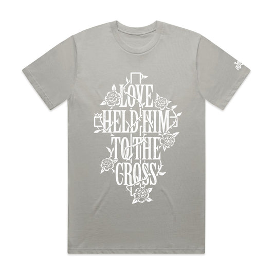 Love Held - Light Grey Tee