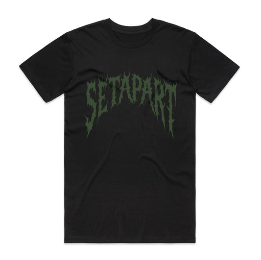 Set Apart Core logo - Black Heavyweight Tee