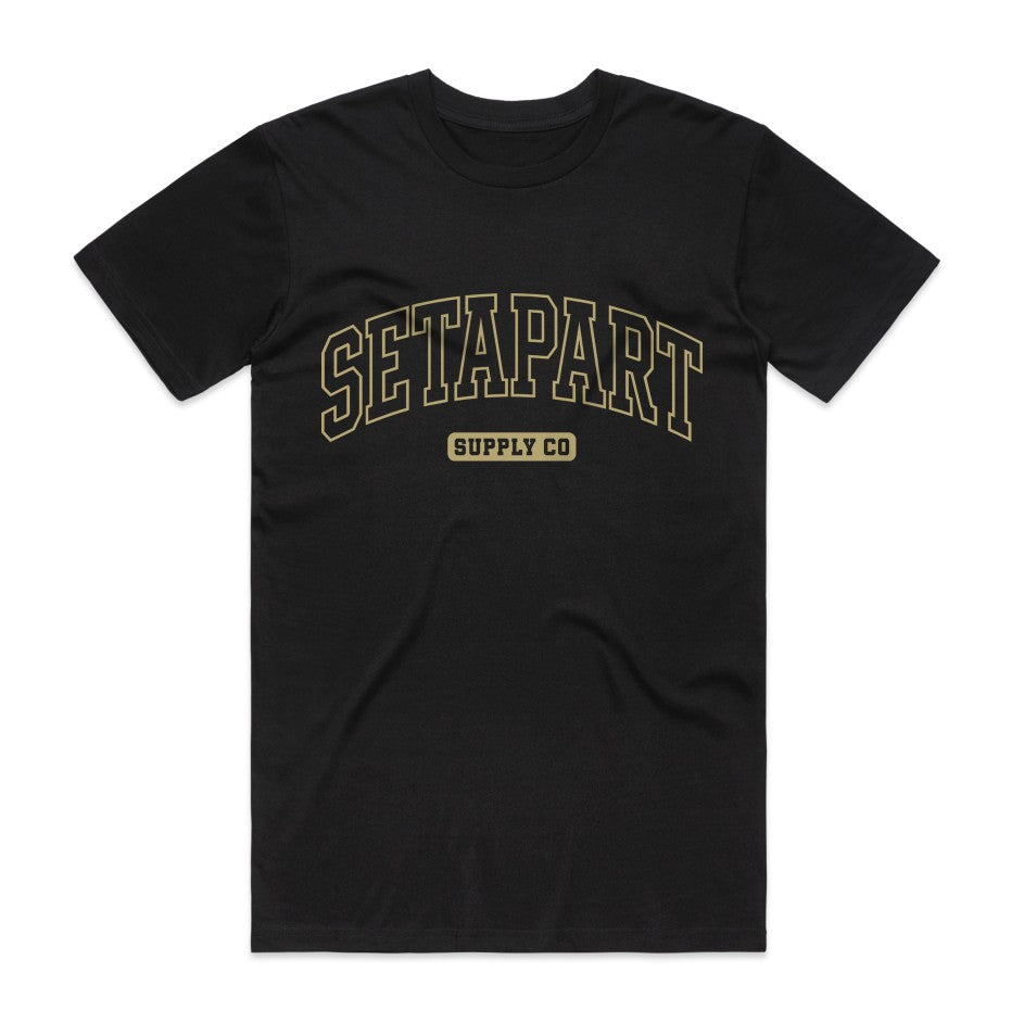 Set Apart Arched logo - Gray or Black Heavyweight Tee