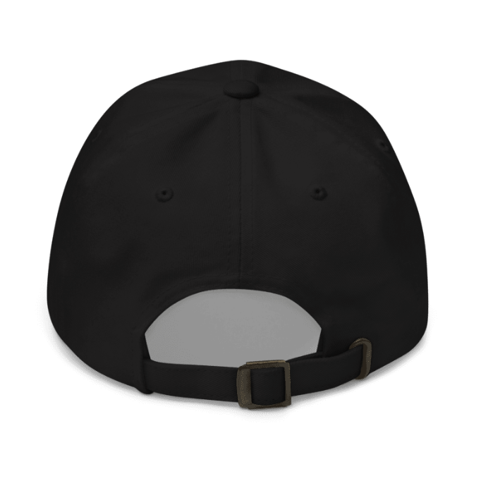 By The Blood on Black Dad Hat