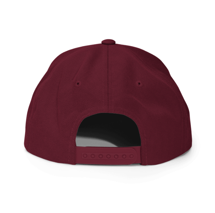 Set Apart Arched Logo on Maroon Snapback